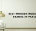 Best Wooden Home Decor Brands in Pakistan