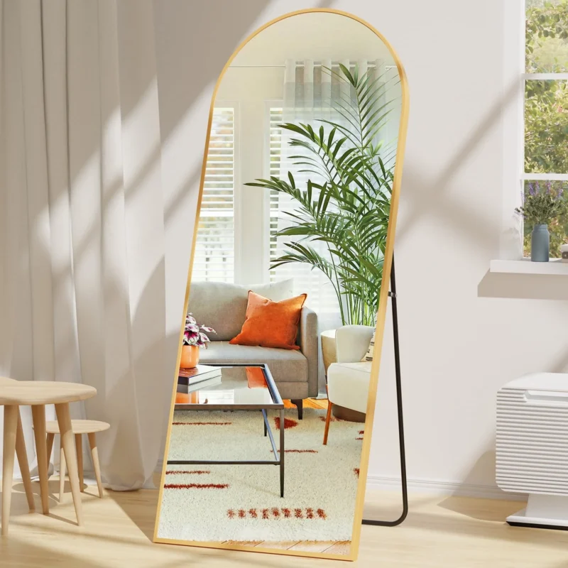 Arched Full Length Floor Mirror