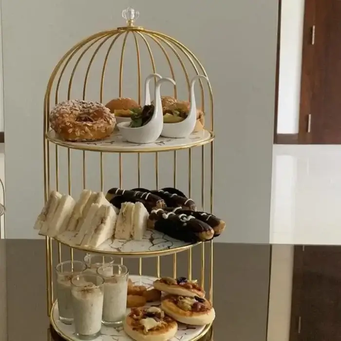 3-Tier Large Cosmetics Organizer for Makeup Storage, Makeup Brushes, and Perfumes. - Image 1