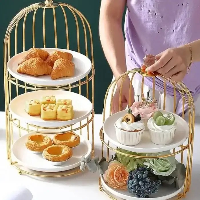 3-Tier Large Cosmetics Organizer for Makeup Storage, Makeup Brushes, and Perfumes. - Image 3