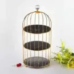 3-Tier Large Cosmetics Organizer for Makeup Storage, Makeup Brushes, and Perfumes. - Image 6