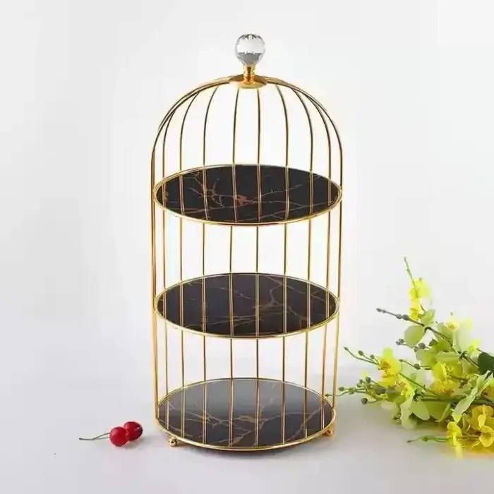 3-Tier Large Cosmetics Organizer for Makeup Storage, Makeup Brushes, and Perfumes. - Image 6