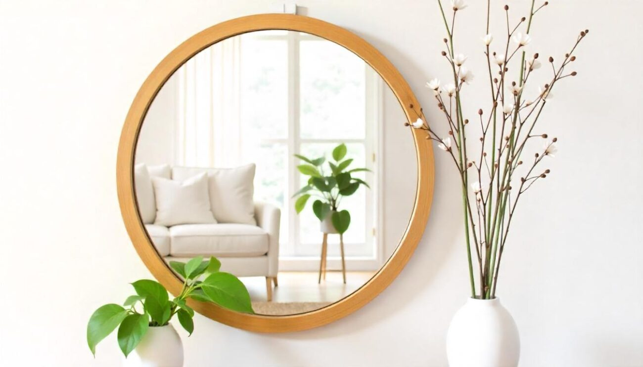 Wooden wall mirror Pakistan