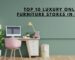 Top 10 Luxury Online Furniture Stores in Dubai