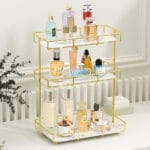 3-Layer Luxury Design Free-Standing Shelf Makeup Organizer